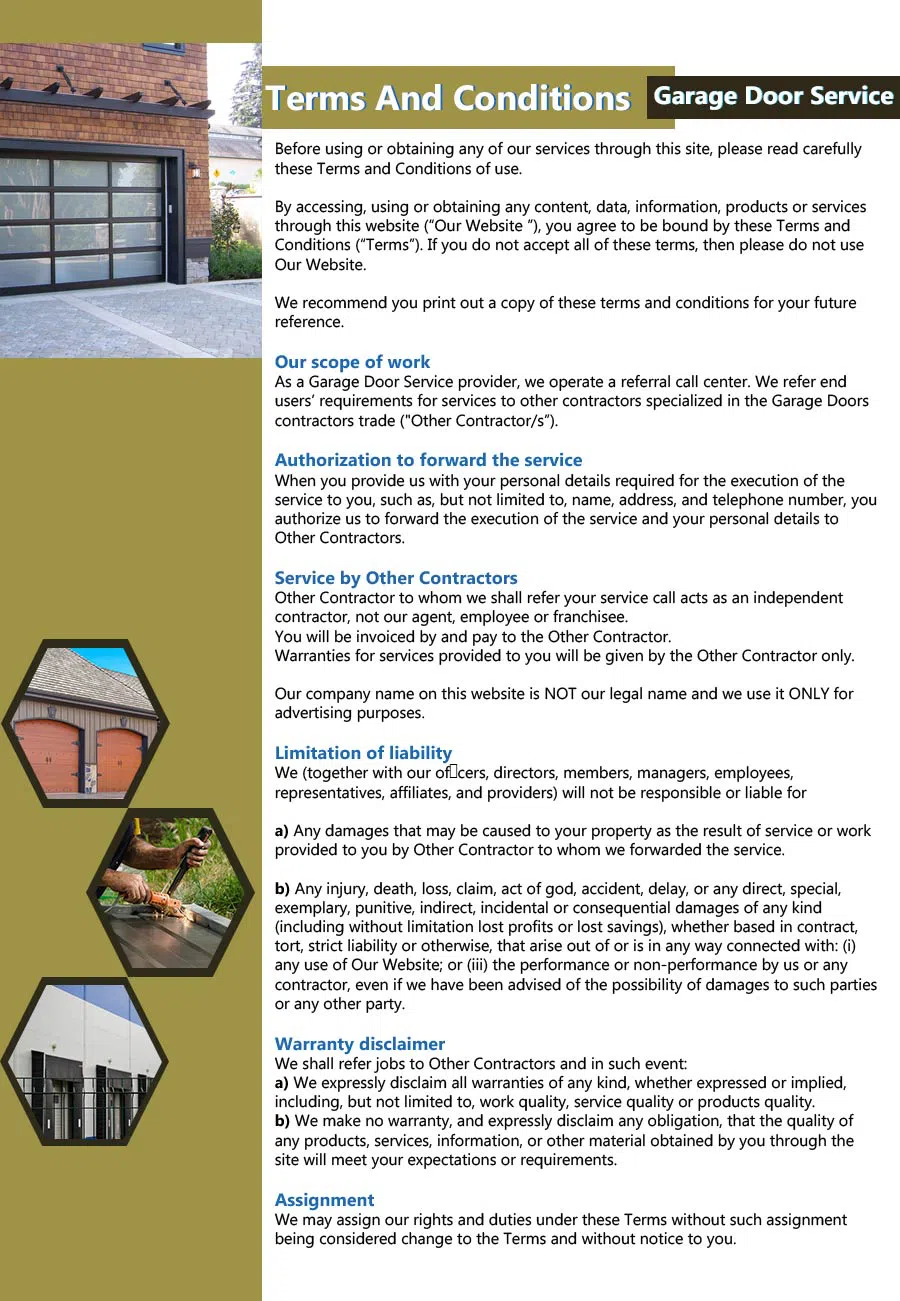 Security Garage Door Repairs San Rafael, CA 415-944-4088